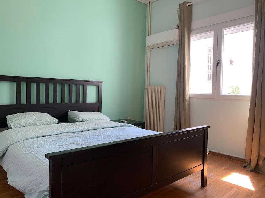 2 Bedroom Apartment 300 Meters Metro Aghios Loanis Atenas Exterior foto